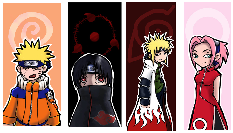 naruto bookmarks by nalina on deviantart