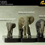 Great extant elephant sculptures