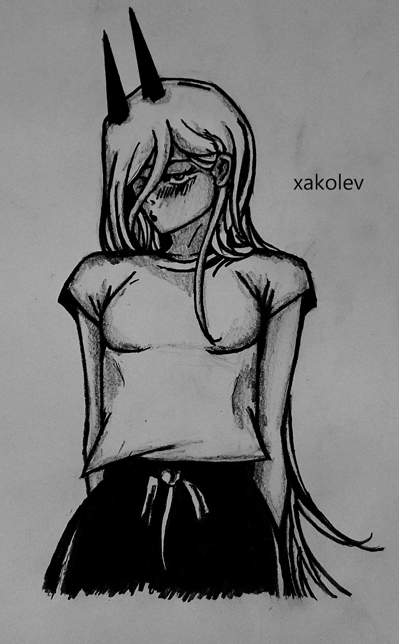 Using Powers Drawing Power drawing by xakolev4 on DeviantArt