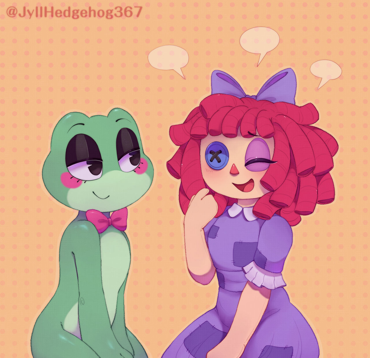 And And Ribbit Ribbit and Raggy by JyllHedgehog367 on DeviantArt