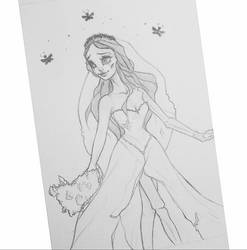 Emily - Corpse bride sketch