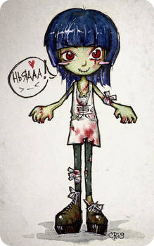 cute zombie :3