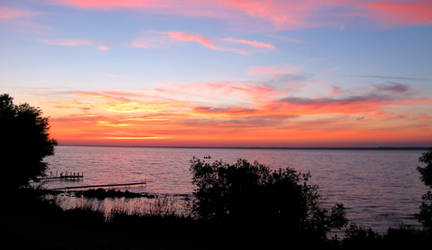 Evening View by the Lake