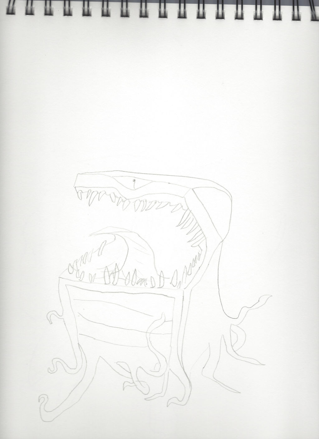 Mimic Lineart by jnekomimi on DeviantArt