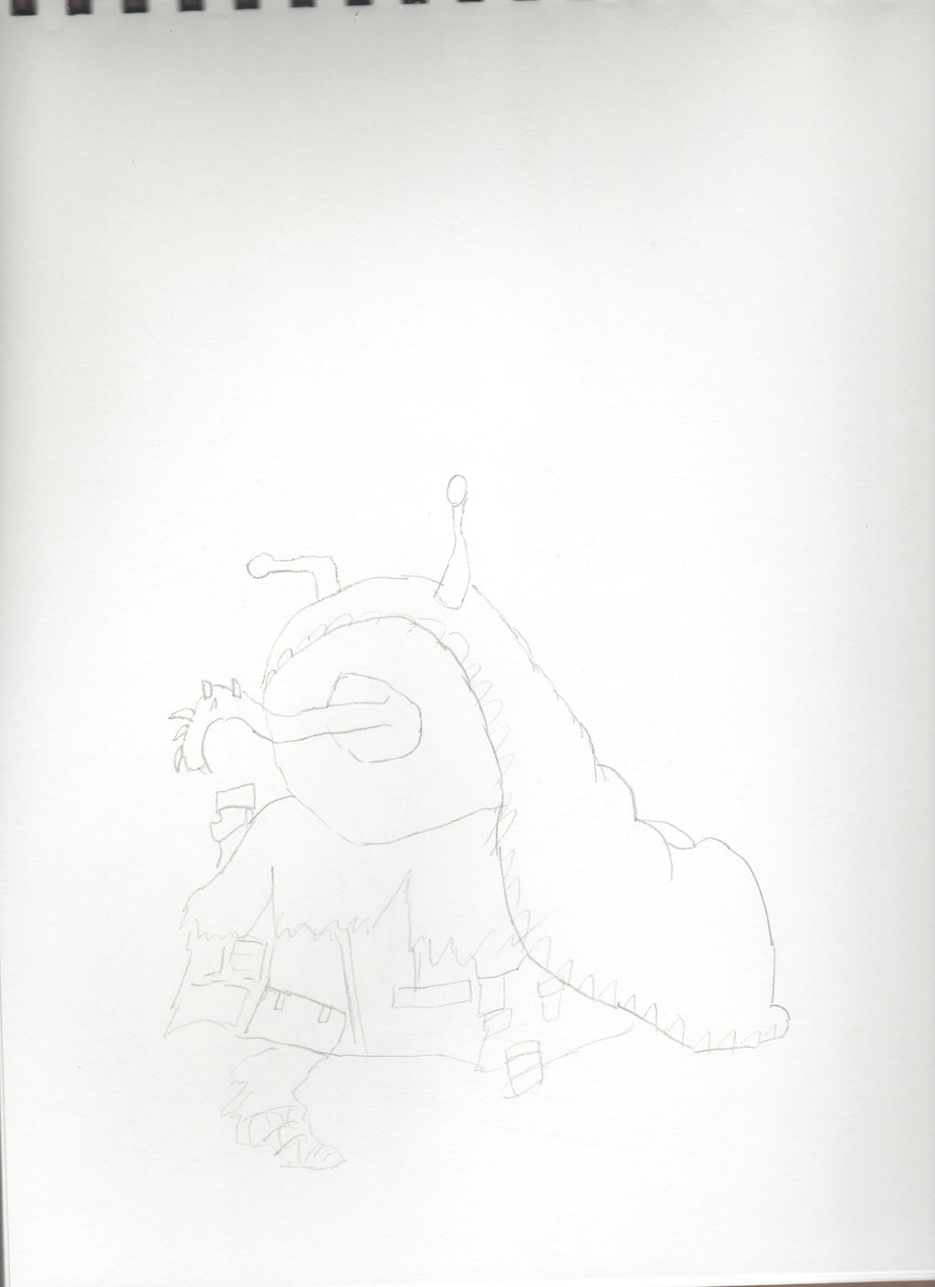 Slug Line Art by jnekomimi on DeviantArt