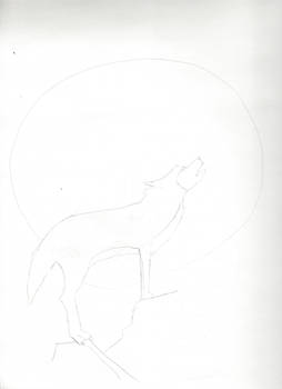 Wolf Lineart