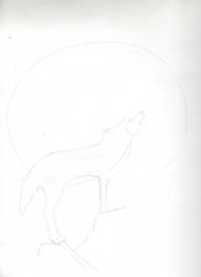 Wolf Lineart