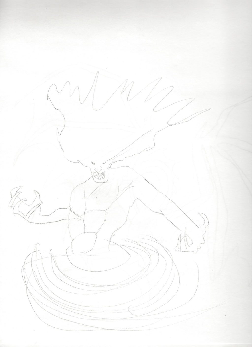 Ugothol Wraith Line Art by jnekomimi on DeviantArt