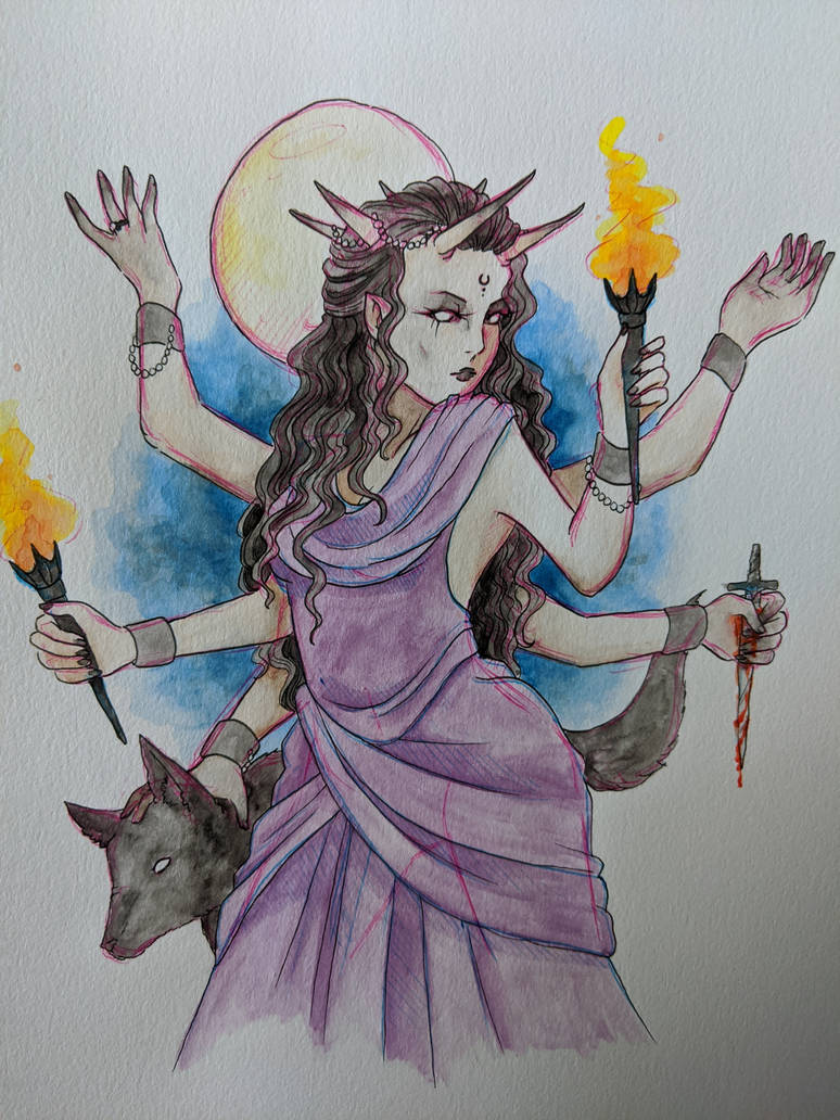 Cartoon Hicatee Hecate by Chalkobo on DeviantArt