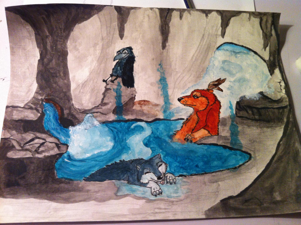 hot springs by kathleens-art on DeviantArt