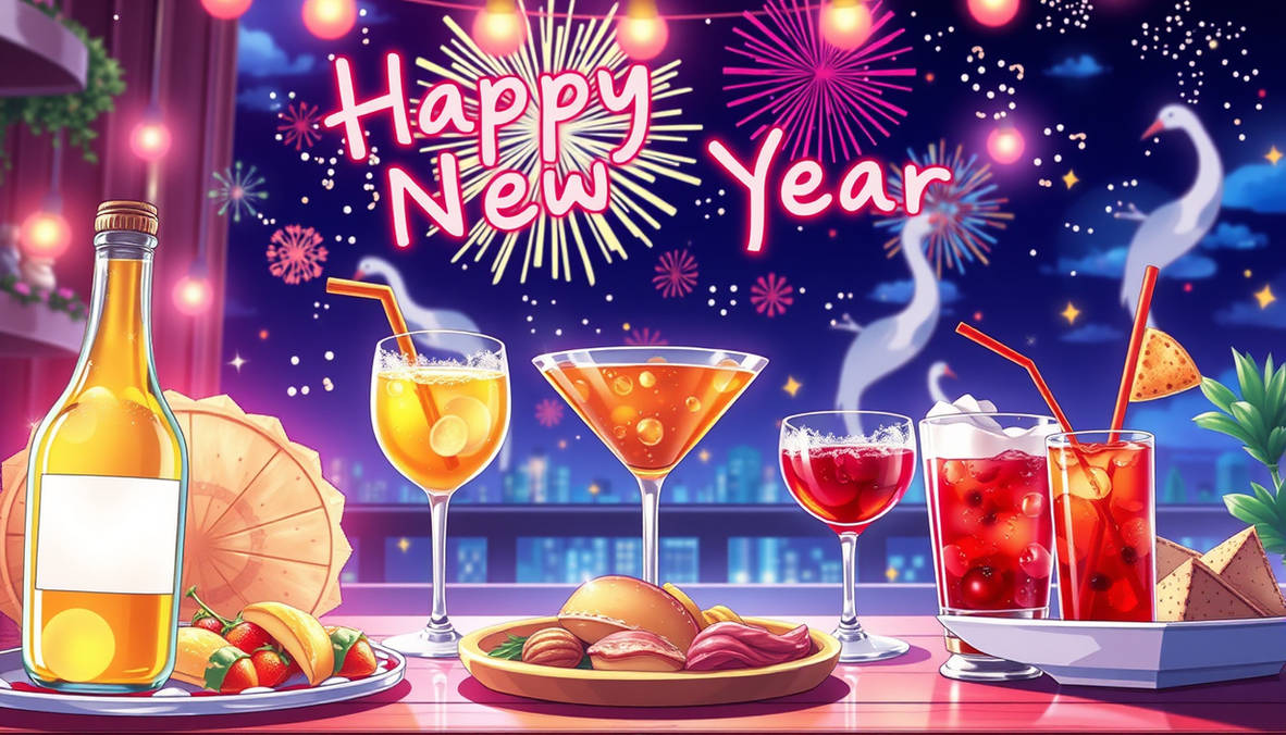 Happy New Year Toriko and food