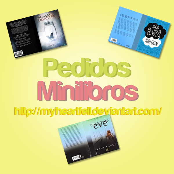 Pedidos Mini-Libros by MyHeartFell on DeviantArt