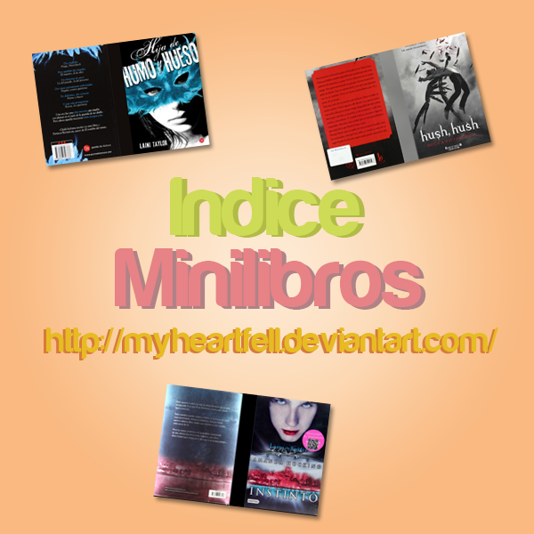 Indice Mini-Libros by MyHeartFell on DeviantArt