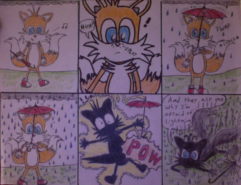 Tails Fear Of Lightning By Tails4evr On DeviantArt tails-fear-of-lightning-by-tails4evr-on-deviantart