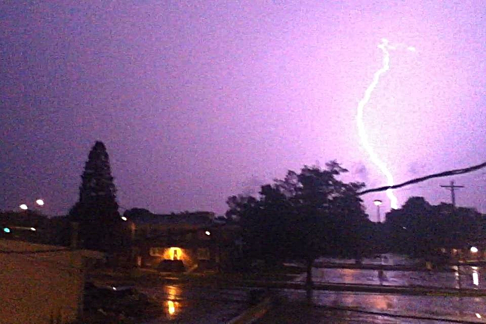 Lightning storm!