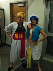 Alibaba Saluja and Aladdin