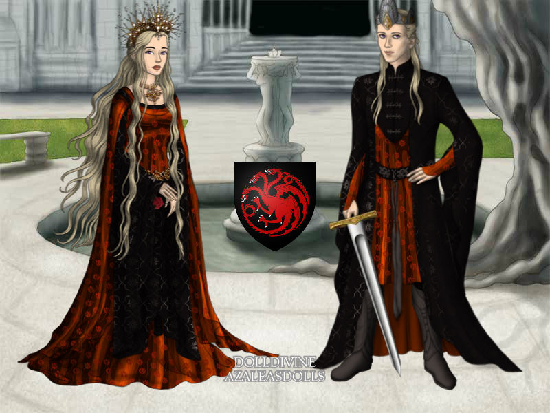 🐱 on X: By the way I made Rhaenyra Daemon and Laena on Dolldivine/ Azaleasdolls 🌺   / X