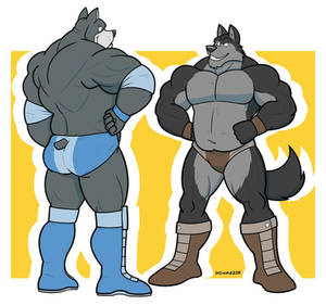 Houndgrey Hound And Dusty