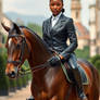 Black Leather rider femdom