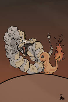 charmander vs onix