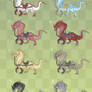 [Sold] Adoptables: Dragon Mounts 1