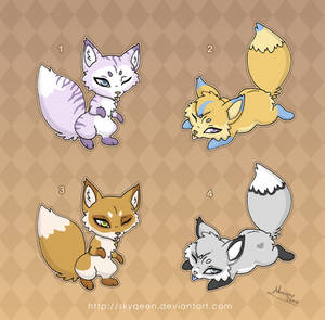 [Closed] Adoptables: Baby Foxes