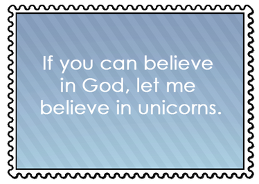 If you Believe...