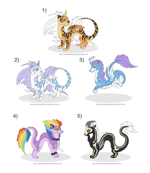 Adoptables: Fantasy Dragons