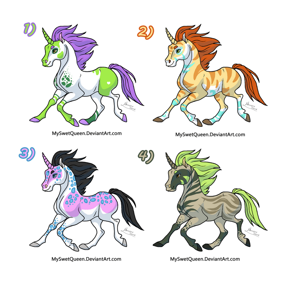 [OPEN] Unicorn Adoptables