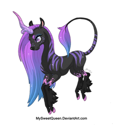 [SOLD]  Midnight Kirin Adoptable