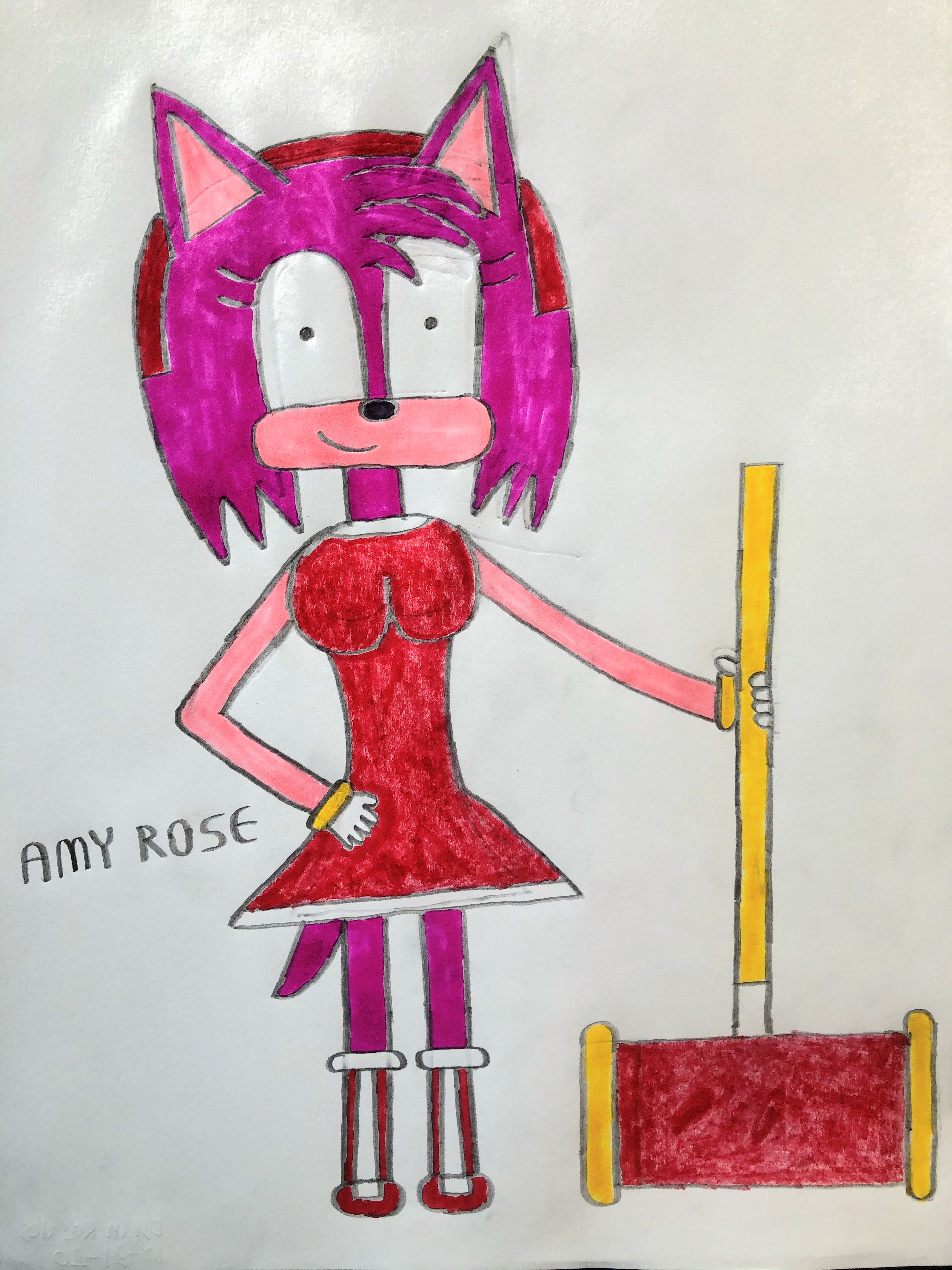 Amy Deviantart Amy Rose by DylanRosales on DeviantArt