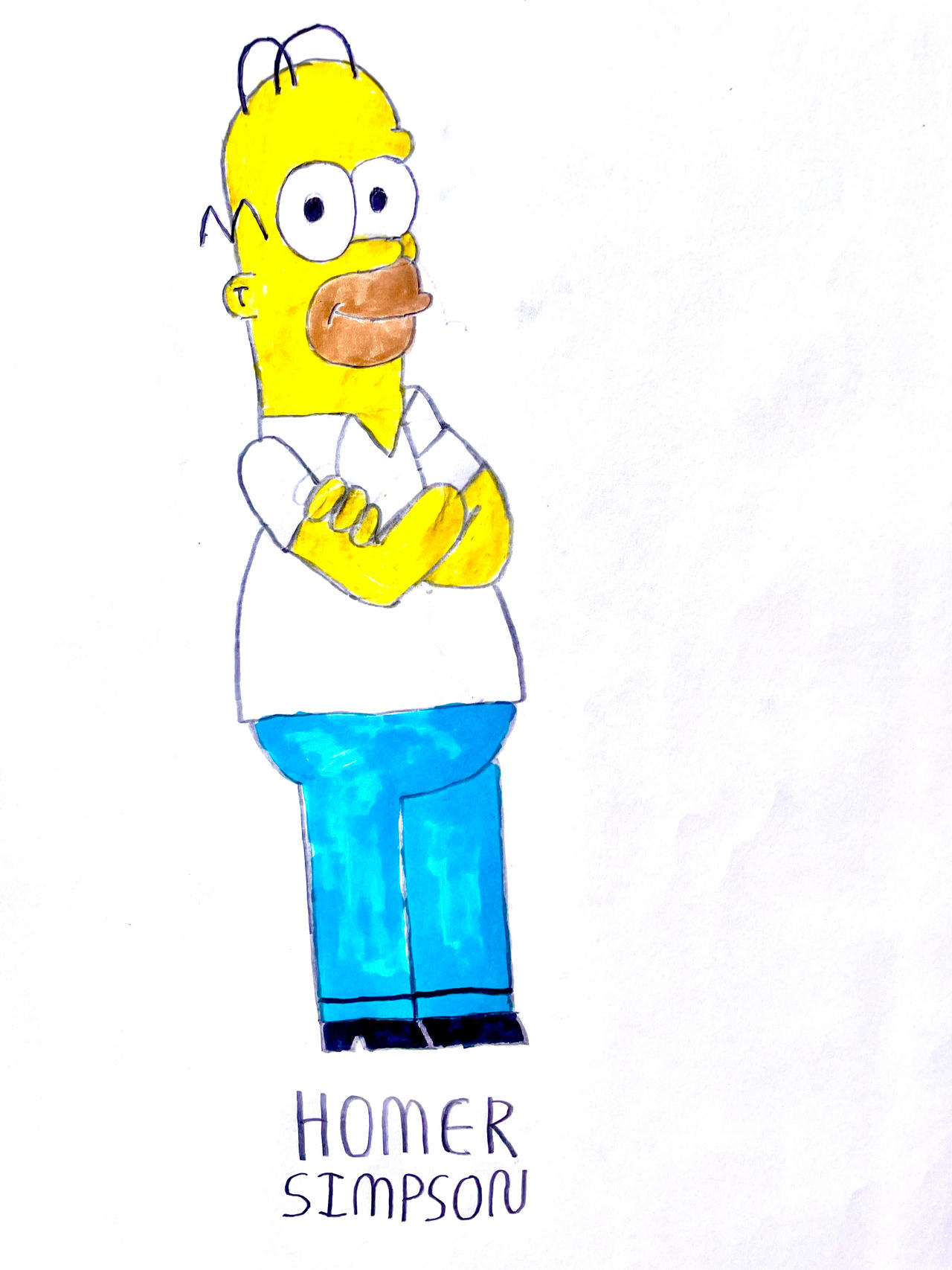 Homer Simpson By DylanRosales On DeviantArt homer-simpson-by-dylanrosales-on-deviantart