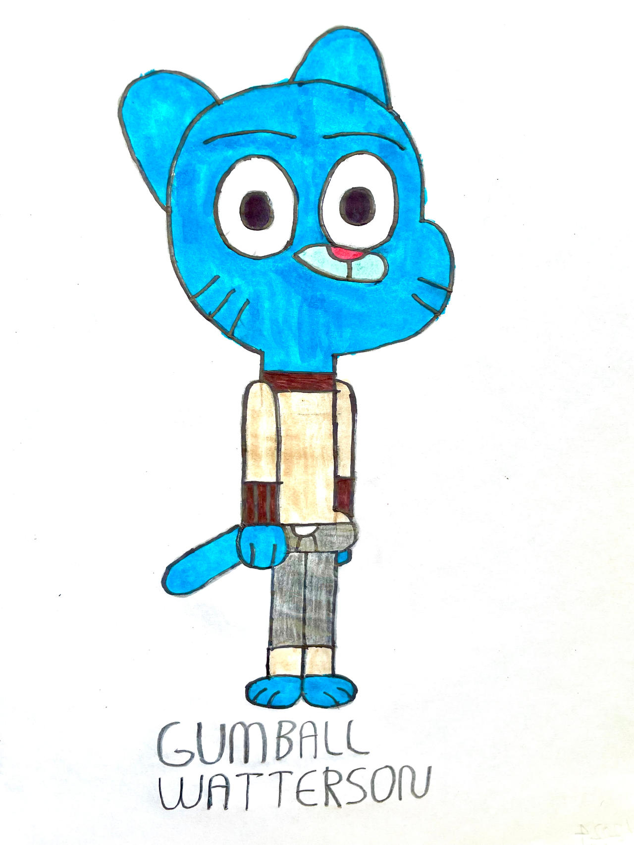 Gumball Watterson By DylanRosales On DeviantArt gumball-watterson-by-dylanrosales-on-deviantart