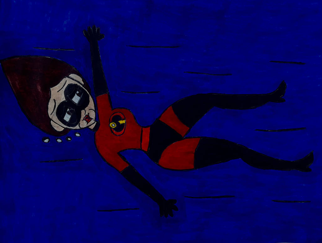 Mrs Incredible Underwater By DylanRosales On DeviantArt mrs-incredible-underwater-by-dylanrosales-on-deviantart