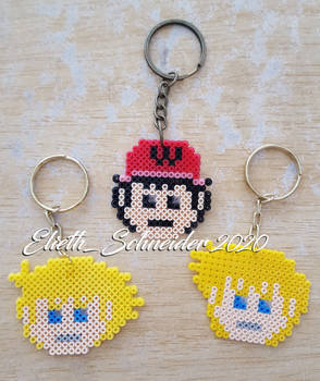 Keychains Hama Beads