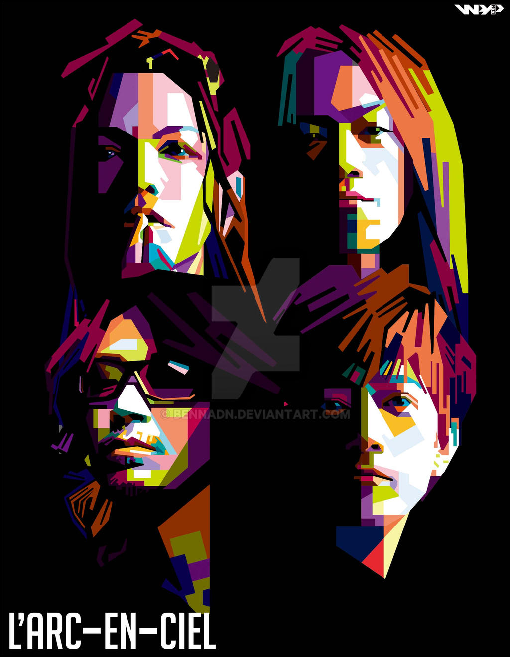 L Arc En Ciel Wpap By Bennadn On Deviantart L Arc En Ciel Wpap By Bennadn On Deviantart