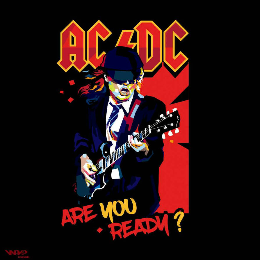 Angus Young AC/DC WPAP by bennadn on DeviantArt