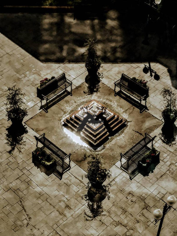 Pyramid Fountain Rio Pyramid Fountain by RoseBlackHeart on DeviantArt