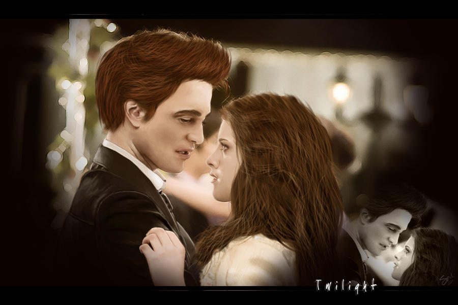 Twilight Edward and Bella by pinksov on DeviantArt