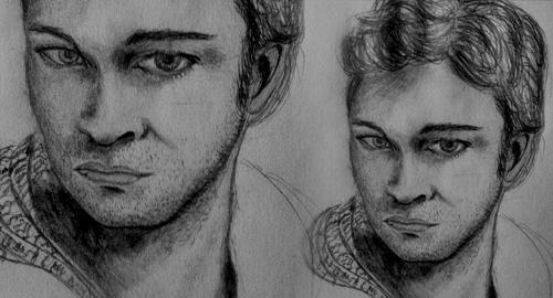 Robert pattinson drawing