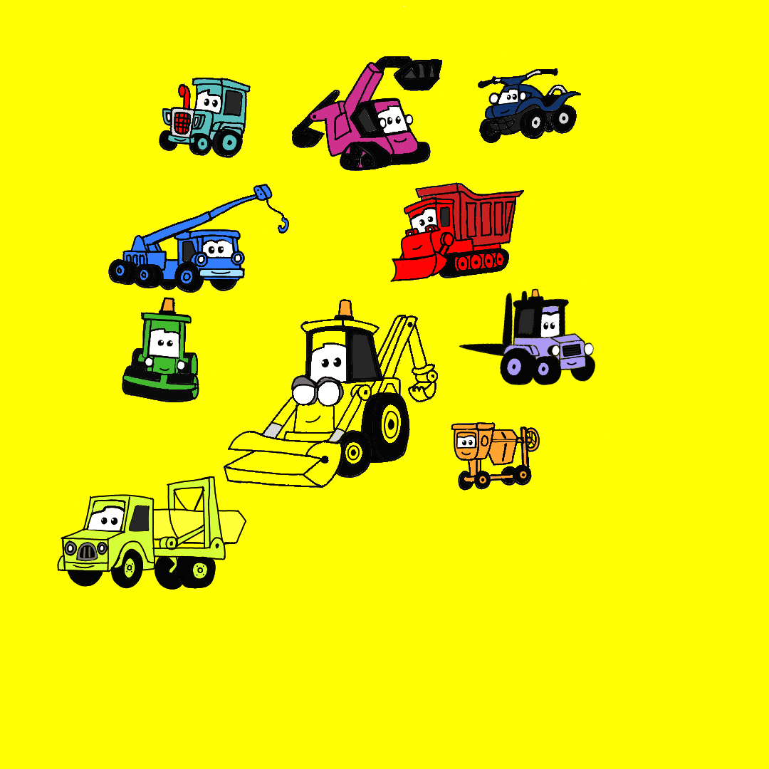 Bob's Machine Bob's Machines in Cars Style Fixed V2 by SteamLocomotive2005 on DeviantArt