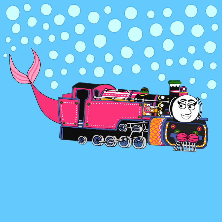 Ashima Engine Deviantart Mermay 2025 Day 20: Ashima The Indian Mer-Engine by SteamLocomotive2005 ...