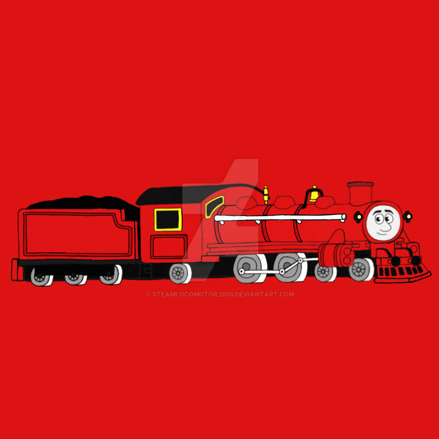 Alfred The Big Red Engine - TTTE Style by SteamLocomotive2005 on DeviantArt