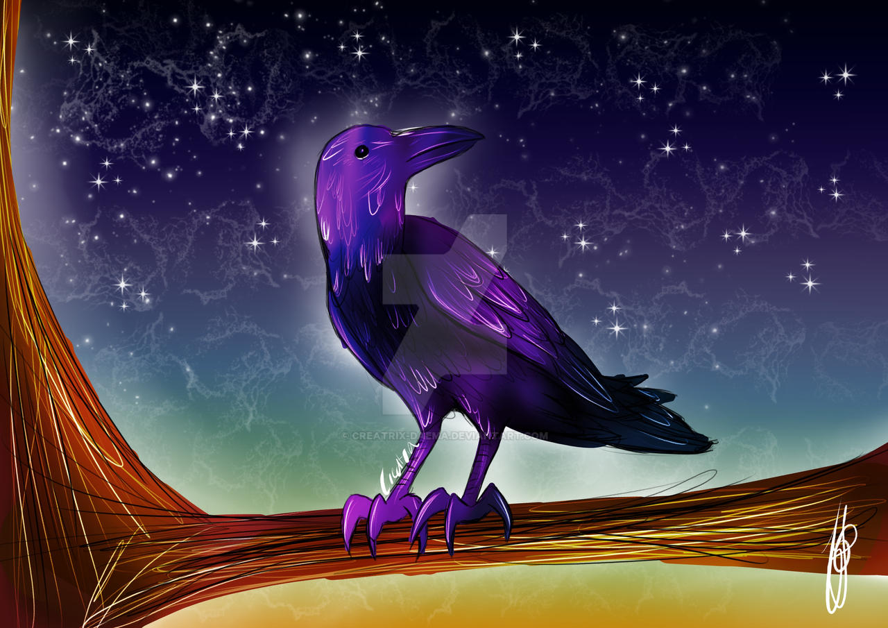 Raven - How to draw a raven tutorial by Creatrix-Daema on DeviantArt