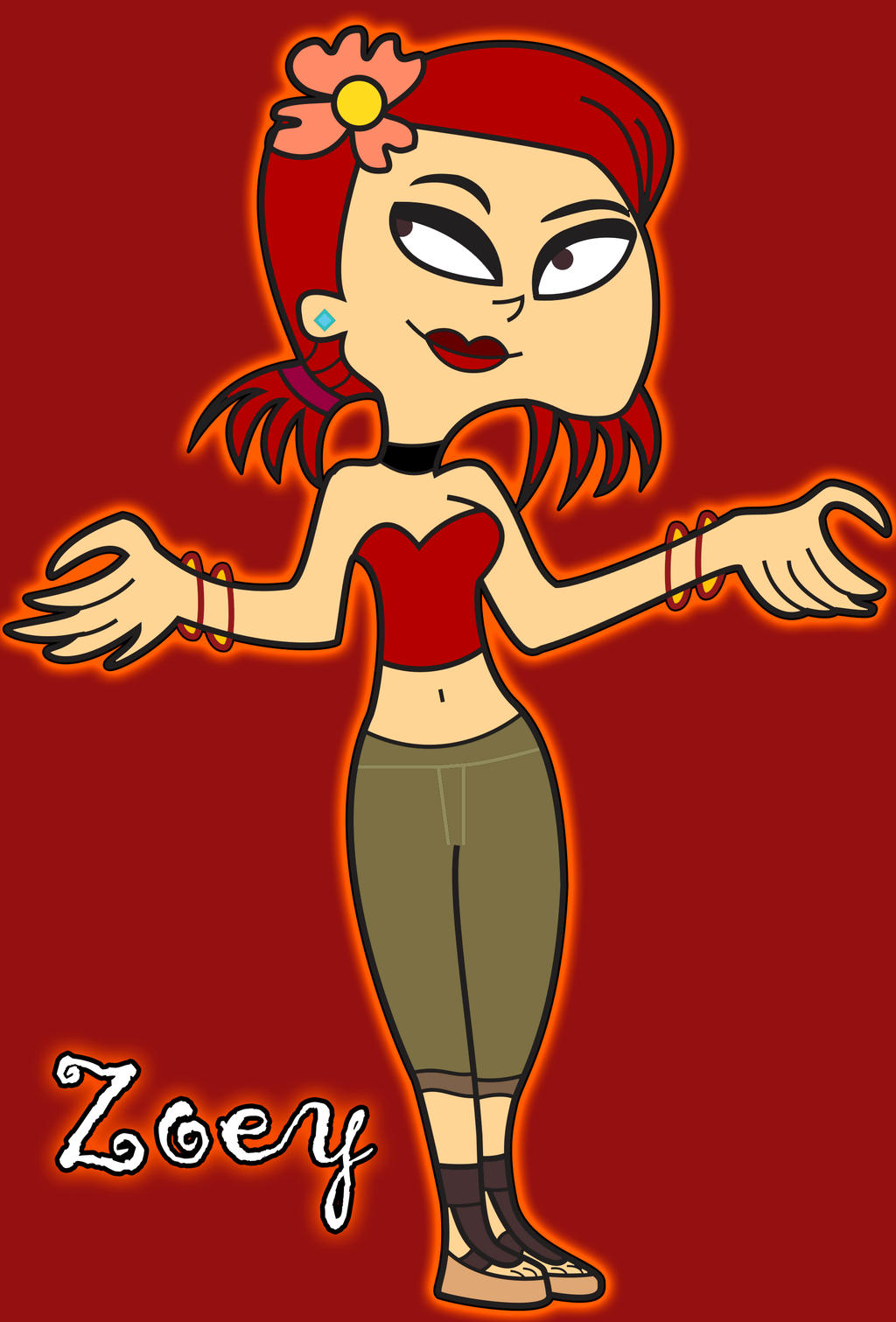 Zoey Total Drama By Rickz2015 On Deviantart