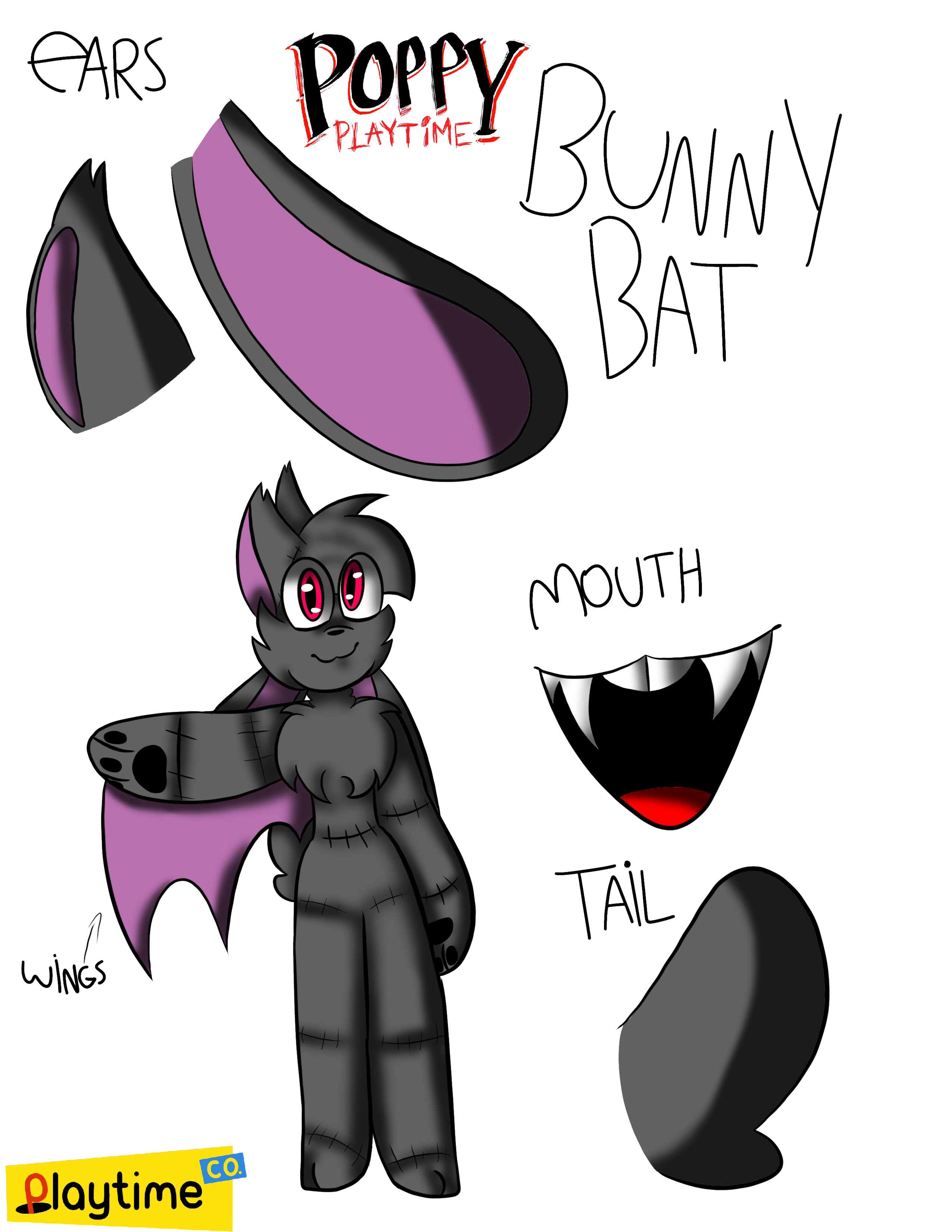 Poppy playtime oc by AlyCatToons on DeviantArt