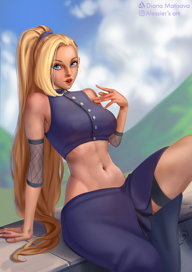 Ino Yamanaka (Naruto Shippuden) by LoliaP on DeviantArt