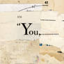 You