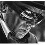 Van Morrison pencil portrait