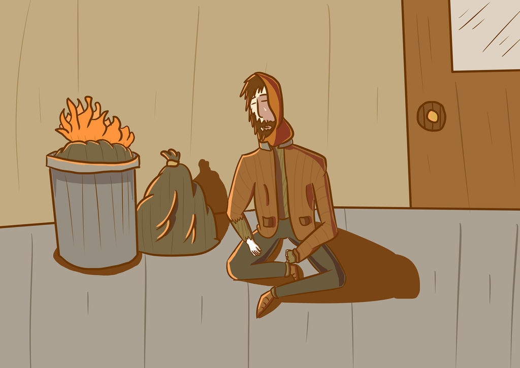 Bearded Homeless Deviantart Homeless Person by Dan121zee57 on DeviantArt